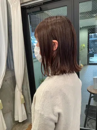 ミディアム カラー HIROKI ” stylistのヘアスタイル