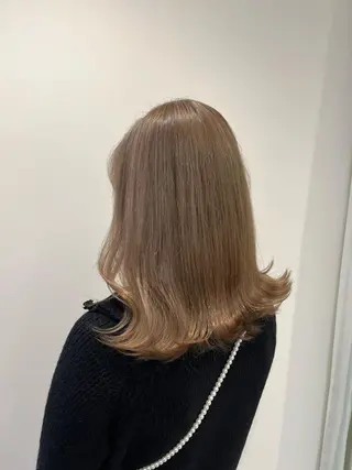 ミディアム レイヤー⭐️カラー ⭐️平川雅史のヘアスタイル