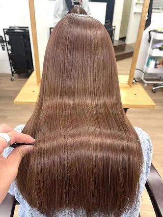 ロング カラー パーマ ヘアアレンジ メンズ 💎髪質改善特化💎 RUITOのヘアスタイル