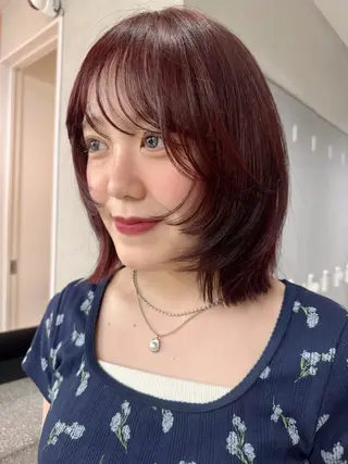 ショート カラー 無料ボブカットモデル 様募集中/あいらのヘアスタイル