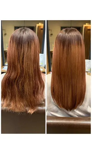 セミロング botan所属・botan KOZUEのヘアスタイル