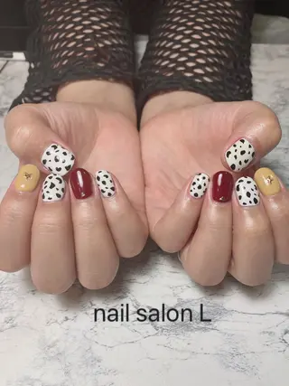 ネイル 吉川市 ネイルサロンLのネイルデザイン