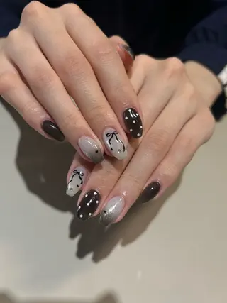 ネイル OAK eyelash&nail 新潟所属・森山 ミチカのネイルデザイン