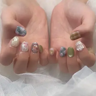 ネイル 新井 ひなののネイルデザイン