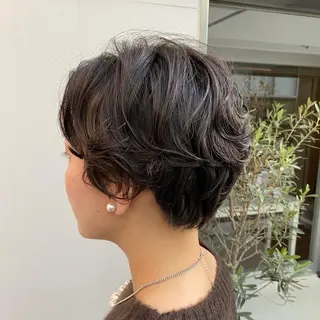 パーマ メンズ特化 刈り上げない/金井のヘアスタイル