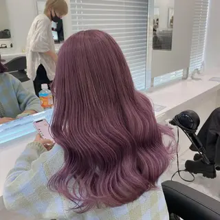 ロング カラー ヘアアレンジ レイヤー/艶ベージュ /🎀Saki🎀のヘアスタイル