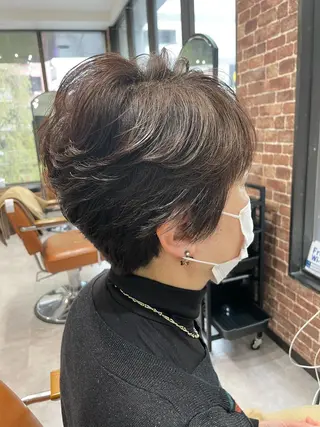 ショート パーマ share salon 「JAM」吉祥寺所属・ショート/酸スト/ 髪質改善/小林のヘアスタイル