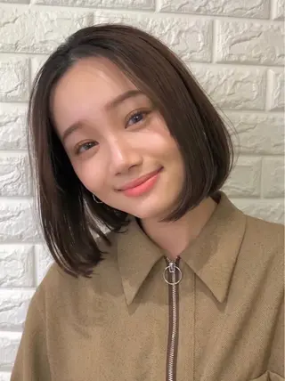 ショート 🛑柔らか透明感 カラー🛑大谷のヘアスタイル