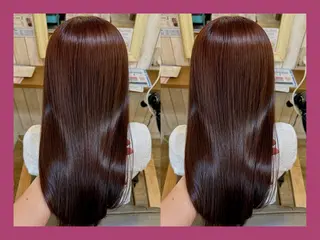 セミロング カラー 髪質改善/ハイトーン /茅ヶ崎/YUKAのヘアスタイル