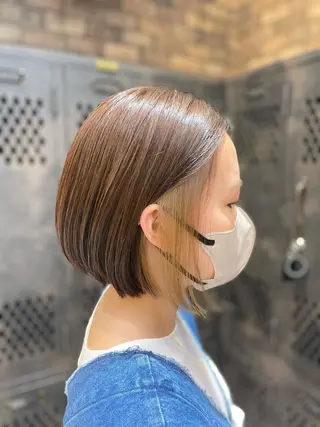 ショート カラー ✨ハイトーン✨ダブル カラー✨シバサキのヘアスタイル