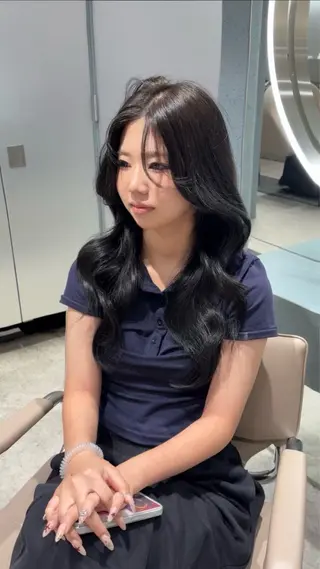 ロング ゆうか/韓国レイヤー /艶髪/立川のヘアスタイル