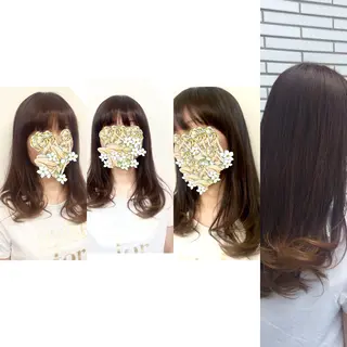 ミディアム ロング カラー kou艶髪師色髪師 こう 艶髪師色髪師のヘアスタイル