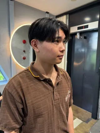 メンズ dao/ミルクティー /ブラウン/ブロンドのヘアスタイル