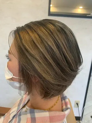 ショート カラー est hair Ameri 松戸西口店所属・est  店長 ✂︎高橋✂︎のヘアスタイル