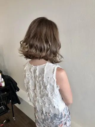 ミディアム カラー Hair make VERDA所属・宮下 耕平のヘアスタイル