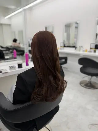 ロング カラー 🤍レイヤー/顔周り /hirari🤍のヘアスタイル