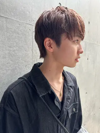 カラー ボブ/レイヤー /河内温太のヘアスタイル