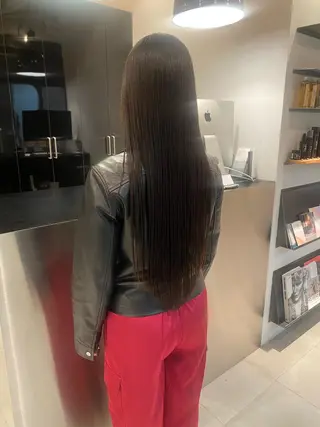 ロング パーマ riria/ボブ /ブラウンカラー🎀のヘアスタイル