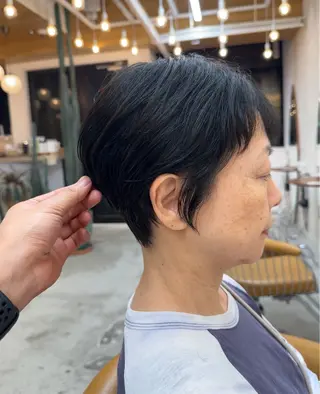 ショート 髪質改善✨縮毛矯正 ショートボブ/ともきのヘアスタイル