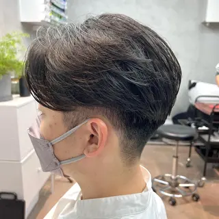 ショート パーマ メンズ 3月〜お店変わります 詳しくはインスタまでのヘアスタイル