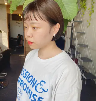 ショート カラー パーマ ヘアアレンジ メンズ キッズ ネイル マツエク・マツパ モリモト サナのヘアスタイル