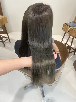 ミディアム カラー Liru:smart salon/茅ヶ崎のヘアスタイル