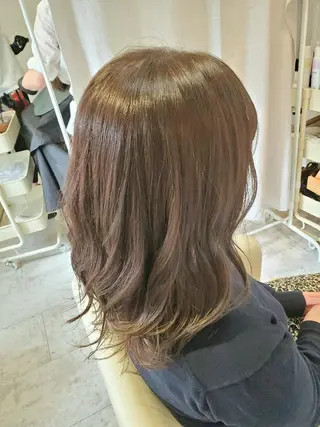 ミディアム カラー 北九州美容室 🕊️わかな✂︎のヘアスタイル