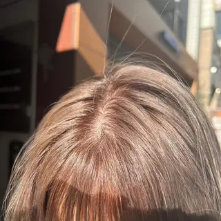 カラー ベージュ/アレンジ /横浜/杉本千夏のヘアスタイル