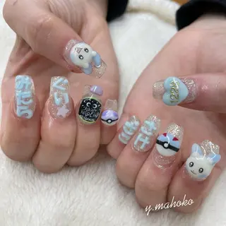 ネイル She nail studio 原宿所属・パラジェル有/ スカルプ/mahoのネイルデザイン