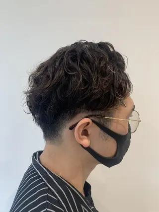 メンズ ショート ナチュラル・抜け感 永井　賢三のヘアスタイル