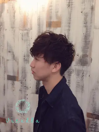 メンズ 柴田泰秀sotti. 髪質改善/ブリーチのヘアスタイル