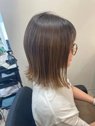 セミロング roan宗像店所属・roan宗像店 HIROMIのヘアスタイル
