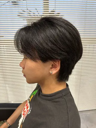 ショート パーマ メンズ ユウ🪄 パーマ指名No1のヘアスタイル