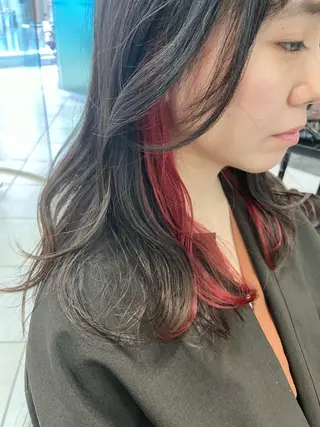 カラー ボブ/暖色/デザイン KOYUKI⛄️のヘアスタイル