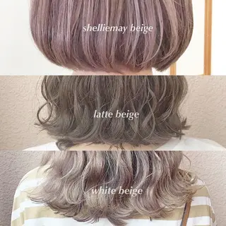 ミディアム カラー 代表🎀 ふわモテ愛 され髪🩷yumiのヘアスタイル