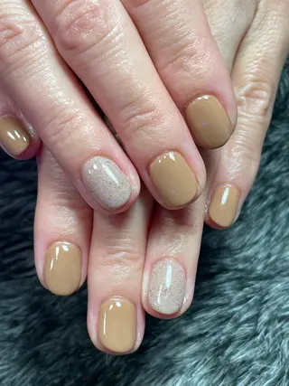 カラー メンズ ネイル Chérinail 爪のお手入れのネイルデザイン