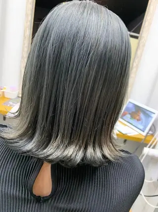 ミディアム 🥇近藤 恭輔🥇 Recharme新保のヘアスタイル