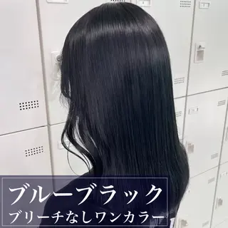 セミロング カラー ヘアアレンジ 🫧原宿艶ワンカラー /ダブルカラー🫧のヘアスタイル
