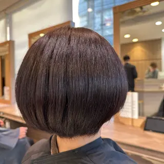 ショート カラー 勝見 美春のヘアスタイル