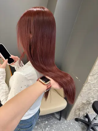 ロング カラー ✨韓国ヘア/やすよ/ 透明感/レイヤー✨のヘアスタイル