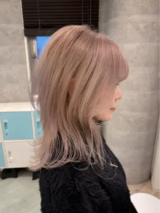 ミディアム ケアブリーチ🌟 ♢WATARU♢のヘアスタイル