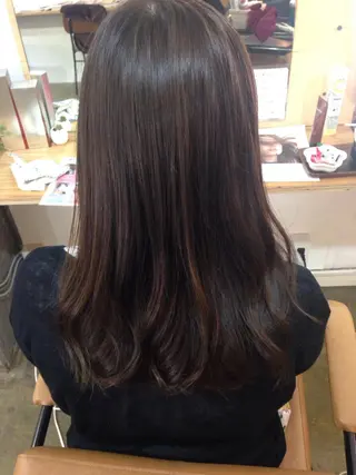 ミディアム カラー 💎髪質改善💎 デザイナーshinのヘアスタイル