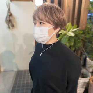 ショート カラー Genta @gegege75のヘアスタイル