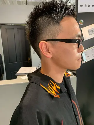 メンズ メンズ専門サロン wokeのヘアスタイル