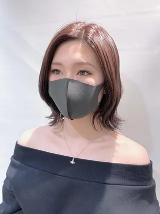 ショート カラー ヘアアレンジ As hair所属・柔らか垢抜けｶﾗｰと ｶｯﾄ🫧ASUKAのヘアスタイル