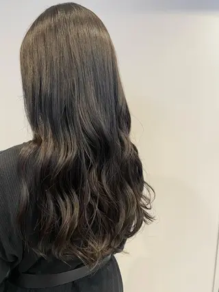 ロング カラー やました りの☁のヘアスタイル