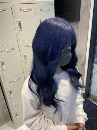 ロング カラー ヘアアレンジ 🩶【推しハイトーン 】yuzu🩶のヘアスタイル