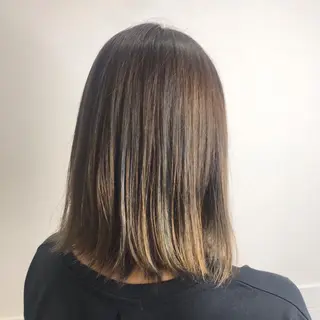 ミディアム カラー 柴田 祐輔のヘアスタイル