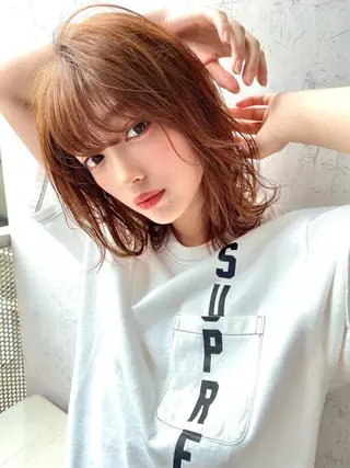 ミディアム REGO所属・🔥似合わせのプロ 🔥REGOのヘアスタイル