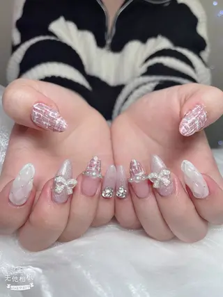 ネイル MoMoA Nail ネイル長さ出し専門店のネイルデザイン